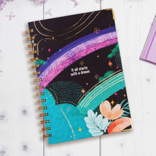 Doodle Collection Dreamy Start - Black - Daily Planner