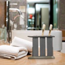 Shresmo Wonder Toothbrush Holder, Grey