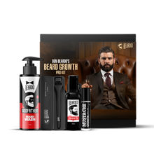 BEARDO Don Beard Growth Pro Kit for Men Beard Grooming Kit Beard Nourishment Gift Set for Men