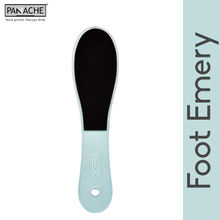 Panache Foot Emery Paddle Dual Sided - Transparent Blue