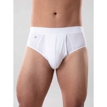 GLOOT Anti Odor Cotton Tencel Cooling Brief-GLI001-White