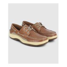 SPERRY Top-Sider Men Billfish 3-Eye Leather Dark Tan Boat Shoes