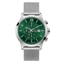 Gc Chronograph Green Dial Mens Watch - Y27012G9Mf