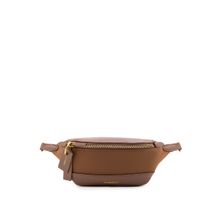 MIRAGGIO Women Brown Solid Ash Fanny Pack (M)
