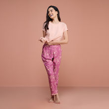 Nykd by Nykaa Sleep In Step Out Pajama - Nys130 - Floral Mauve
