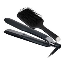 GHD Platinum Hair Brush + Straightener Gift Set