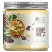 Bliss Of Earth 100% Organic Raw Cocoa Butter