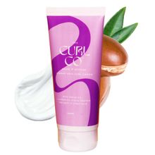 The Curl Co Shape & Restore Strong Hold Curl Cream For Dry, Frizzy, Wavy & Thick Curly Hair