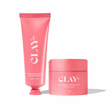 ClayCo Matcha Enzyme Dead Skin Removal Scrub + De Tan Brightening Rice Face Pack & Mask Combo