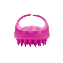 Streak Street Pro Silicone Hair Scalp Massager & Shampoo Brush - Hair Growth & Anti Dandruff - Pink