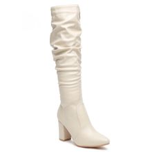 Flat n Heels Women Beige Casual Boots