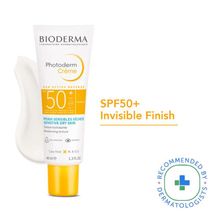 Bioderma SPF 50+ Sunscreen - Photoderm Creme For Normal to Dry Senstive Skin - No White Cast