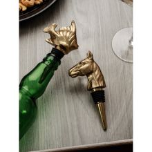 Trovea's Horse and Fish Bottle Stopper Combo Set