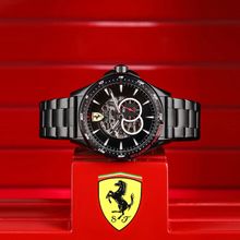 Scuderia Ferrari Pilota 0830602 Black Dial Analog Watch For Men