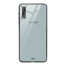 DailyObjects Light Smoke Glass Case Cover For Samsung Galaxy A50