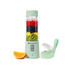 Wonderchef Twister Portable Blender, 500ml Type-c Charge, Mint Green