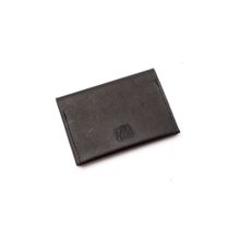 THE LEATHER STORY Classic Bifold Card Holder - Black