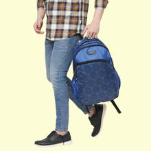 Lavie Sport Atlantis 32L Laptop Backpack For Men & Women | College Bag For Boys & Girls (Navy)