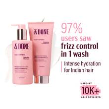 &Done Anti-Frizz Hydrating Shampoo and Shielding Conditioner