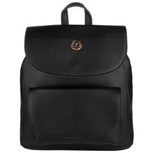 Gio Collection Women's Backpack Handbag (black)