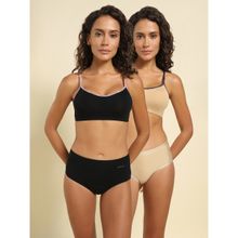 Van Heusen Woman Lingerie and Athleisure Seamless Non Padded Bralette Candied (Pack of 2)