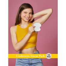 SlickFix Underarm Sweat Pads Disposable for Men & Women-Peel-Off Anti Perspiration (Pack of 14)