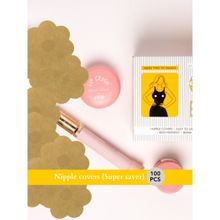 SlickFix Self Adhesive Nipple Covers (Skin Colour) Nipple Stickers (Pack of 100)