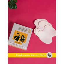 SlickFix Underarm Sweat Pads Disposable for Men & Women-Peel-Off Anti Perspiration (Pack of 24)
