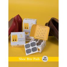 SlickFix Shoe Bite Protector Pads Pack of 24 One Size Fits All - Skin Friendly & Unisex
