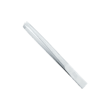 Credo Solingen Tweezer-Lopsided 3 Inch Matt Chromium
