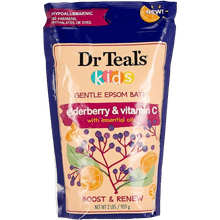 Dr Teal's Kids Pure Epsom Salt Soak with Elderberry, Vitamin E & Essential Oils
