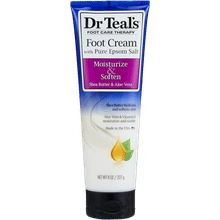 Dr Teal's Epsom Salt Foot Cream with Shea Butter & Aloe Vera