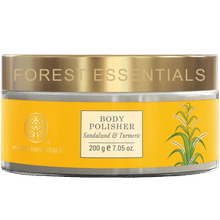Forest Essentials Exfoliating Body Polish Sandalwood & Turmeric