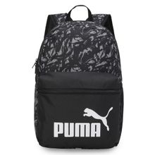 Puma Phase Aop Unisex Black Backpack