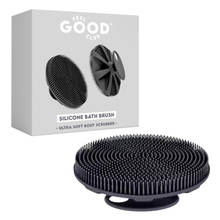Feel Good Club Silicone Body Scrubber Ultra Soft Bath Brush For Gentle Skin Exfoliation