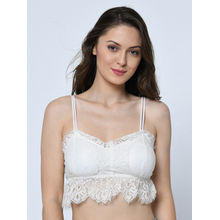 Da Intimo White Full-Coverage Bralette