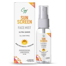 CGG Cosmetics Sunscreen Facial Mist Ultra Sheer Spf 40 PA+++