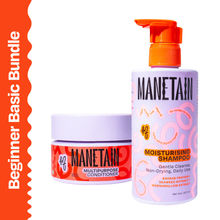 Manetain Beginner Basic Bundle Full Size - Moisturising Shampoo & Multipurpose Conditioner