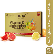WOW Skin Science Vitamin C Brightening Facial Kit With Rose Water