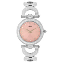 Timex Fria Round 36mm Pink Dial Analog Women Watch - TWEL14100