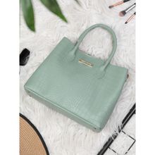 Legal Bribe Stylish Crock Handbag Bag Green