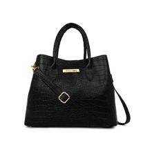 Legal Bribe Stylish Crock Handbag Bag Black