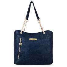 Legal Bribe Crock Style Shoulder Bag Blue