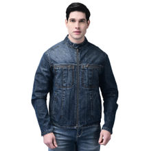 WOODS Men Blue Denim Jacket