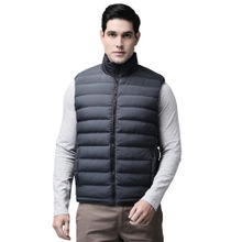 WOODS Men Navy Blue Solid Puffer Jacket