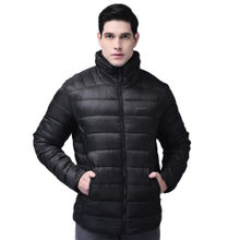 WOODLAND Men Black Solid Puffer Jacket