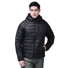 WOODLAND Men Black Puffer Jacket