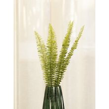Pure Home + Living Green Artificial Fern Leaf Spray - Single