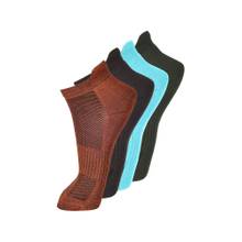 Frenchie Mens Sports Socks 100% Breathable Assorted (Pack of 4)