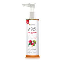 Himalaya Acne Clear+ Face Cleansing Gel with Natural Salicylic Acid for Reducing Acne & Sebum